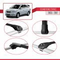 Ssangyong Stavic 2005-2012 Arası ile Uyumlu ACE-1 Ara Atkı Tavan Barı Siyah 2 Adet