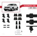 Volkswagen T-Roc 2017 ve Sonrası ile Uyumlu ACE-4 Ara Atkı Tavan Barı Siyah 2 Adet