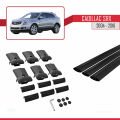 Cadillac SRX 2004-2016 Arası ile Uyumlu FLY Model Ara Atkı Tavan Barı Siyah 3 Adet