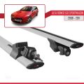 Alfa Romeo 159 (T939) SW 2006-2011 Arası ile Uyumlu HOOK Model Ara Atkı Tavan Barı Gri 2 Adet