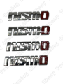 Nissan Nismo Bagaj Logosu 4Lü