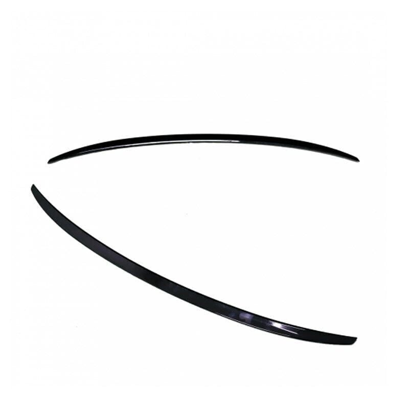 Audi A3 Sedan 2018+ Uyumlu Yedek Parça Bagaj Spoiler Parlak Siyah ( Piano Black )