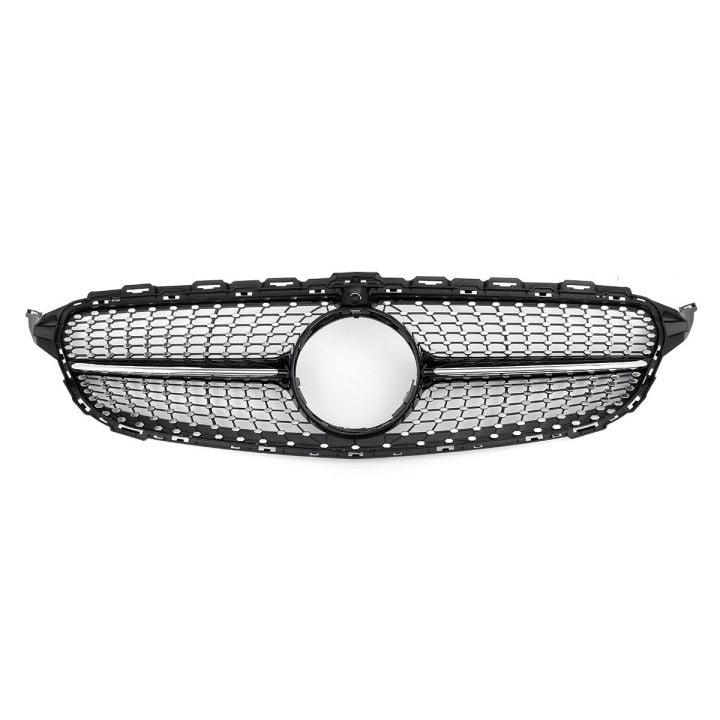 Mercedes W205 2019+ C Serisi Uyumlu Diamond Panjur - Gri