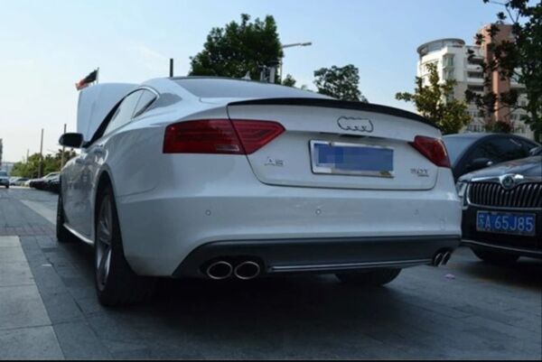 Audi A5 2009-2016 Uyumlu Piano Black Parlak Siyah Spoiler