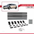 Chrysler 300C Touring 2005-2010 Arası ile Uyumlu BASIC Model Ara Atkı Tavan Barı Siyah 3 Adet