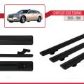 Chrysler 300C Touring 2005-2010 Arası ile Uyumlu BASIC Model Ara Atkı Tavan Barı Siyah 3 Adet