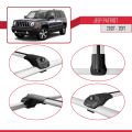 Jeep Patriot 2007-2017 Arası ile Uyumlu ACE-1 Ara Atkı Tavan Barı Gri 2 Adet
