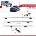 Ford Transit/Tourneo Custom 2012-2023 Arası ile Uyumlu BASIC Model Ara Atkı Tavan Barı Gri 2 Adet
