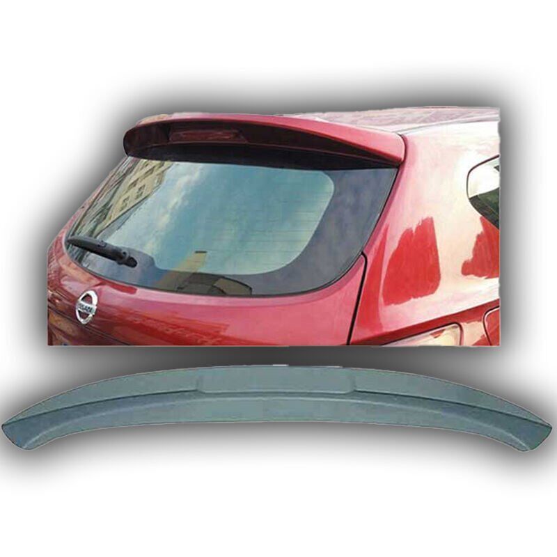 Nissan Qashqai 2008-2013 Uyumlu Yedek Parça  Spoiler Boyasız Fiber