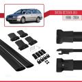 Skoda Octavia (1U) 1996-2004 Arası ile Uyumlu FLY Model Ara Atkı Tavan Barı Siyah 2 Adet