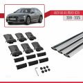 A6 (C8) Allroad 2019 ve Sonrası ile Uyumlu FLY Model Ara Atkı Tavan Barı Gri 3 Adet