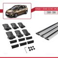 Renault Grand Scenic 3 2009-2016 Arası ile Uyumlu FLY Model Ara Atkı Tavan Barı Gri 3 Adet