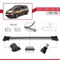 Renault Grand Scenic 3 2009-2016 Arası ile Uyumlu FLY Model Ara Atkı Tavan Barı Gri 3 Adet