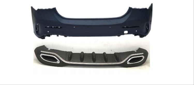 Mercedes W177 Cla Serisi Uyumlu Oem Arka Tampon&Egzoz