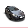 Renault Fluence 2009-2015 Arası ile Uyumlu ACE-4 Ara Atkı Tavan Barı Siyah 2 Adet