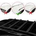 Ford Transit/Tourneo Courier Post-Facelift 2018-2022 Arası ile Uyumlu BASIC Model Ara Atkı Tavan Barı Siyah 4 Adet