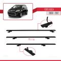 Ford Kuga (C394) 2008-2012 Arası ile Uyumlu BASIC Model Ara Atkı Tavan Barı Siyah 2 Adet