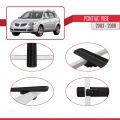 Pontiac Vibe 2003-2008 Arası ile Uyumlu BASIC Model Ara Atkı Tavan Barı Siyah 3 Adet