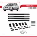 Pontiac Vibe 2003-2008 Arası ile Uyumlu BASIC Model Ara Atkı Tavan Barı Siyah 3 Adet