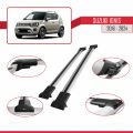 Suzuki Ignis 2016-2024 Arası ile Uyumlu FLY Model Ara Atkı Tavan Barı Gri 2 Adet