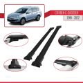 Citroen Berlingo 3 (K9) 2019-2022 Arası ile Uyumlu FLY Model Ara Atkı Tavan Barı Siyah 2 Adet