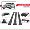 A6 (C7) Allroad 2012-2015 Arası ile Uyumlu FLY Model Ara Atkı Tavan Barı Siyah 3 Adet