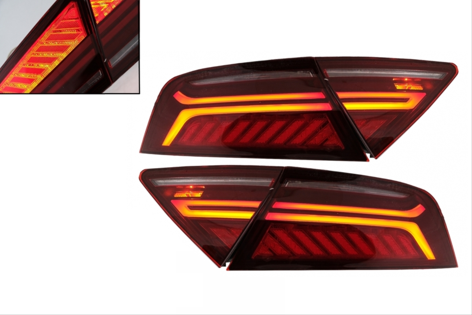 Audi A7 09-14 Uyumlu 2017 + Facelıft Led Stop