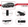 Nissan Primera 3 (W12) Traveller 2002-2007 Arası ile Uyumlu BASIC Model Ara Atkı Tavan Barı Siyah 2 Adet