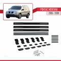 Pontiac Montana 2005-2009 Arası ile Uyumlu BASIC Model Ara Atkı Tavan Barı Siyah 3 Adet