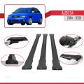 Audi S4 2004-2008 Arası ile Uyumlu FLY Model Ara Atkı Tavan Barı Siyah 3 Adet