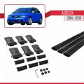Audi S4 2004-2008 Arası ile Uyumlu FLY Model Ara Atkı Tavan Barı Siyah 3 Adet