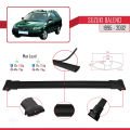 Suzuki Baleno 1995-2002 Arası ile Uyumlu FLY Model Ara Atkı Tavan Barı Siyah 2 Adet