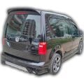 Volkswagen Caddy Uyumlu  Yeni Kasa Spoiler Boyasız Fiber
