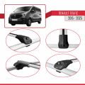 Renault Trafic 3 (X82) 2015 ve Sonrası ile Uyumlu ACE-1 Ara Atkı Tavan Barı Gri 3 Adet