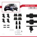 Renault Clio 3 2006-2012 Arası ile Uyumlu ACE-4 Ara Atkı Tavan Barı Siyah 2 Adet