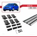 Audi S4 2004-2008 Arası ile Uyumlu FLY Model Ara Atkı Tavan Barı Gri 3 Adet