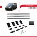 Citroen Jumpy 2 (G9) 2007-2016 Arası ile Uyumlu BASIC Model Ara Atkı Tavan Barı Gri 2 Adet