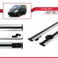 Citroen Jumpy 2 (G9) 2007-2016 Arası ile Uyumlu BASIC Model Ara Atkı Tavan Barı Gri 2 Adet