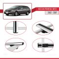 Nissan Primera 3 (W12) Traveller 2002-2007 Arası ile Uyumlu BASIC Model Ara Atkı Tavan Barı Gri 2 Adet