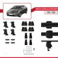 Toyota Corolla 11 (E180) 2013-2018 Arası ile Uyumlu ACE-4 Ara Atkı Tavan Barı Siyah 2 Adet