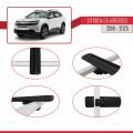 Citroen C5 Aircross 2018 ve Sonrası ile Uyumlu BASIC Model Ara Atkı Tavan Barı Siyah 2 Adet