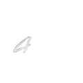 Porsche Panamera Uyumlu 4 Krom Bagaj Logosu (AL-238)