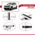 Citroen C5 Aircross 2018 ve Sonrası ile Uyumlu BASIC Model Ara Atkı Tavan Barı Gri 2 Adet