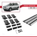 ) Pre-Facelift 2010-2013 Arası ile Uyumlu FLY Model Ara Atkı Tavan Barı Gri 3 Adet