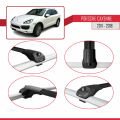 Porsche Cayenne 2 (92A) 2011-2018 Arası ile Uyumlu ACE-1 Ara Atkı Tavan Barı Siyah 2 Adet