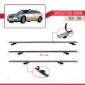 Chrysler 300C Touring 2005-2010 Arası ile Uyumlu BASIC Model Ara Atkı Tavan Barı Gri 3 Adet