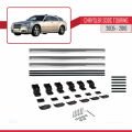 Chrysler 300C Touring 2005-2010 Arası ile Uyumlu BASIC Model Ara Atkı Tavan Barı Gri 3 Adet