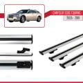 Chrysler 300C Touring 2005-2010 Arası ile Uyumlu BASIC Model Ara Atkı Tavan Barı Gri 3 Adet
