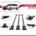 Audi A6 Avant 2001-2005 Arası ile Uyumlu FLY Model Ara Atkı Tavan Barı Gri 3 Adet