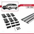 Audi A6 Avant 2001-2005 Arası ile Uyumlu FLY Model Ara Atkı Tavan Barı Gri 3 Adet